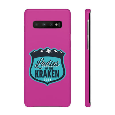 Phone Case Ladies Of The Kraken Snap Phone Cases In Hot Pink