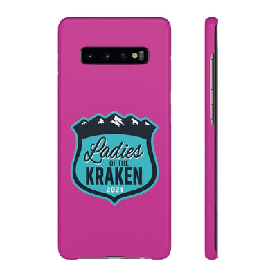 Phone Case Ladies Of The Kraken Snap Phone Cases In Hot Pink