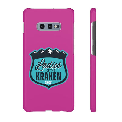 Phone Case Ladies Of The Kraken Snap Phone Cases In Hot Pink