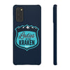 Phone Case Ladies Of The Kraken Snap Phone Cases In Deep Sea Blue