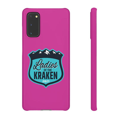 Phone Case Ladies Of The Kraken Snap Phone Cases In Hot Pink