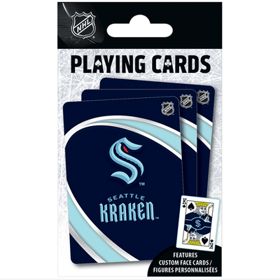 Seattle Kraken Deck Of Poker Playing Cards