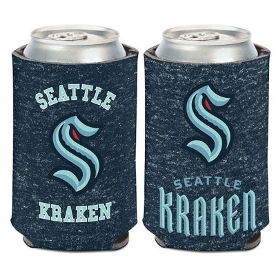 Shop The Kraken Seattle Kraken Heather Can Cooler, 12 oz.