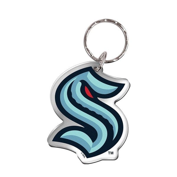 Shop The Kraken Seattle Kraken Logo Freeform Keychain