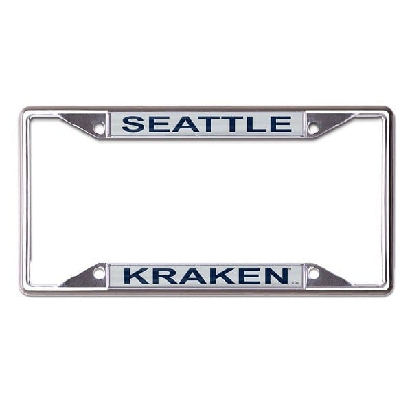 Shop The Kraken Seattle Kraken Metallic License Plate Frame