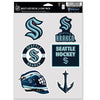 Seattle Kraken Multi-use Fan Decals, 6 Pack