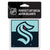 Seattle Kraken Reverse Retro 2.0 Primary Logo, 4x4 Inch PRESELL