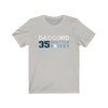 Printify T-Shirt Silver / S Daccord 35 Seattle Hockey Unisex Jersey Tee