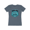 T-Shirt Solid Indigo / S Ladies Of The Kraken Women's Slim Fit Boyfriend Tee