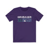 Printify T-Shirt Team Purple / S Grubauer 31 Seattle Hockey Unisex Jersey Tee
