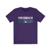 Printify T-Shirt Team Purple / S Henman 61 Seattle Hockey Unisex Jersey Tee