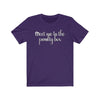 Printify T-Shirt Team Purple / S "Meet Me In The Penalty Box" Unisex Jersey Tee