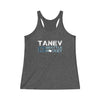 Printify Tank Top Tri-Blend Vintage Black / L Tanev 13 Seattle Hockey Women's Tri-Blend Racerback Tank