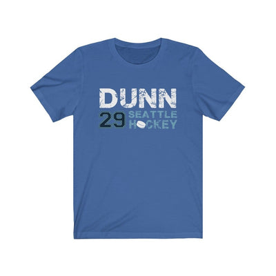Printify T-Shirt True Royal / S Dunn 29 Seattle Hockey Unisex Jersey Tee