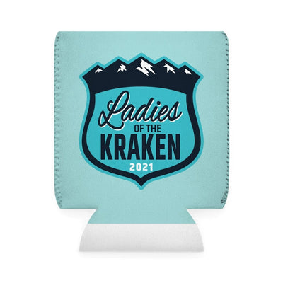 Accessories Ladies Of The Kraken Can Cooler Sleeve In Ice Blue, 12 oz.