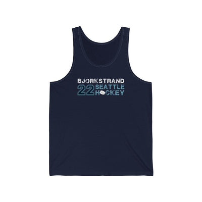 Tank Top Bjorkstrand 22 Seattle Hockey Unisex Jersey Tank Top